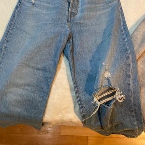 Levi’s ribcage straight 501